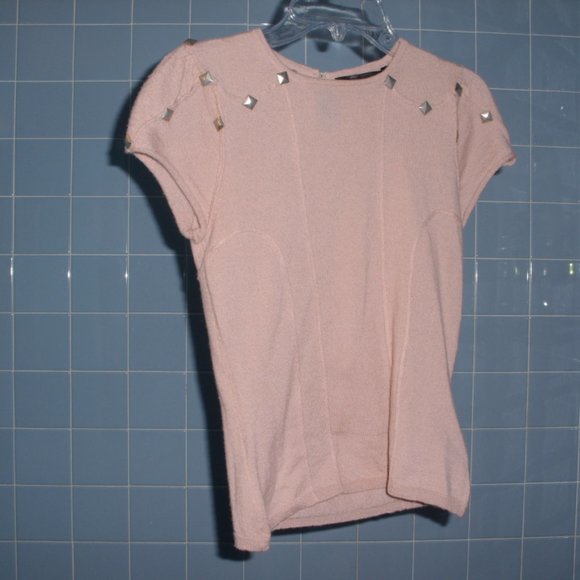 Host Pickx2🎉 L.A.M.B. Cashmere Top Pink SP NWOT - Picture 2 of 3